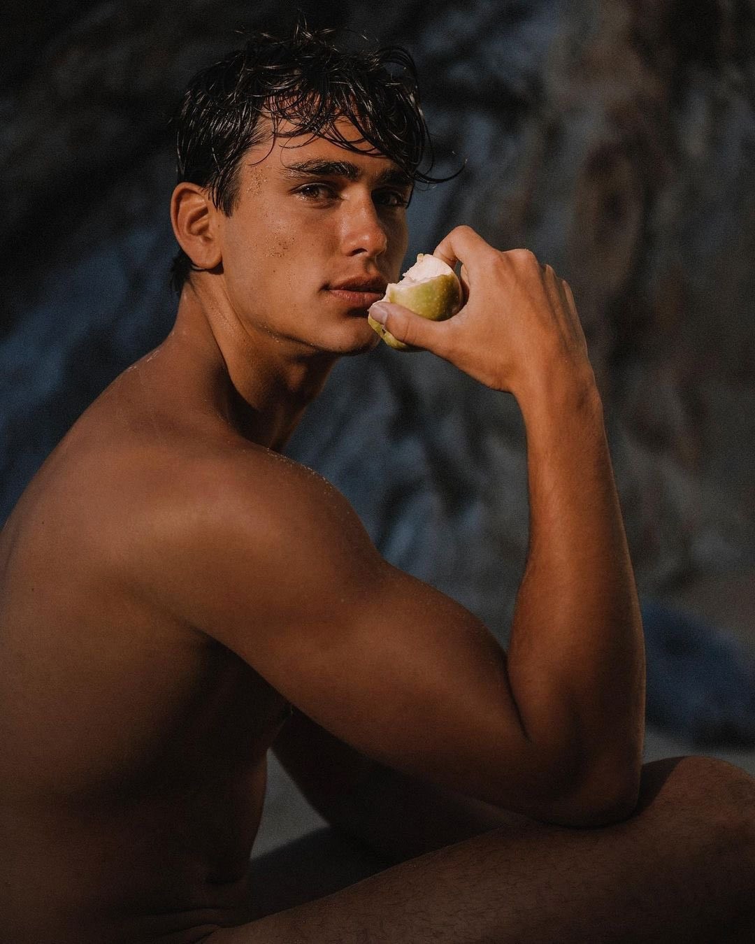 Giorgio Ramondetta, il nudo integrale del modello.