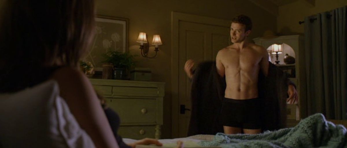 Justin Timberlake nudo in "Amici di letto" del 2011.
