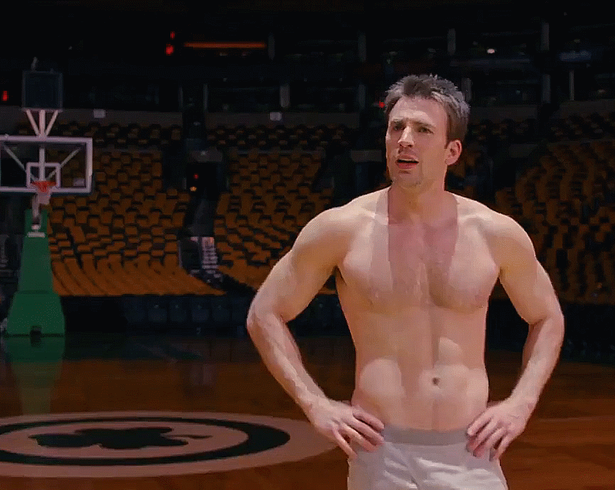 Chris Evans nudo in "What's your number.