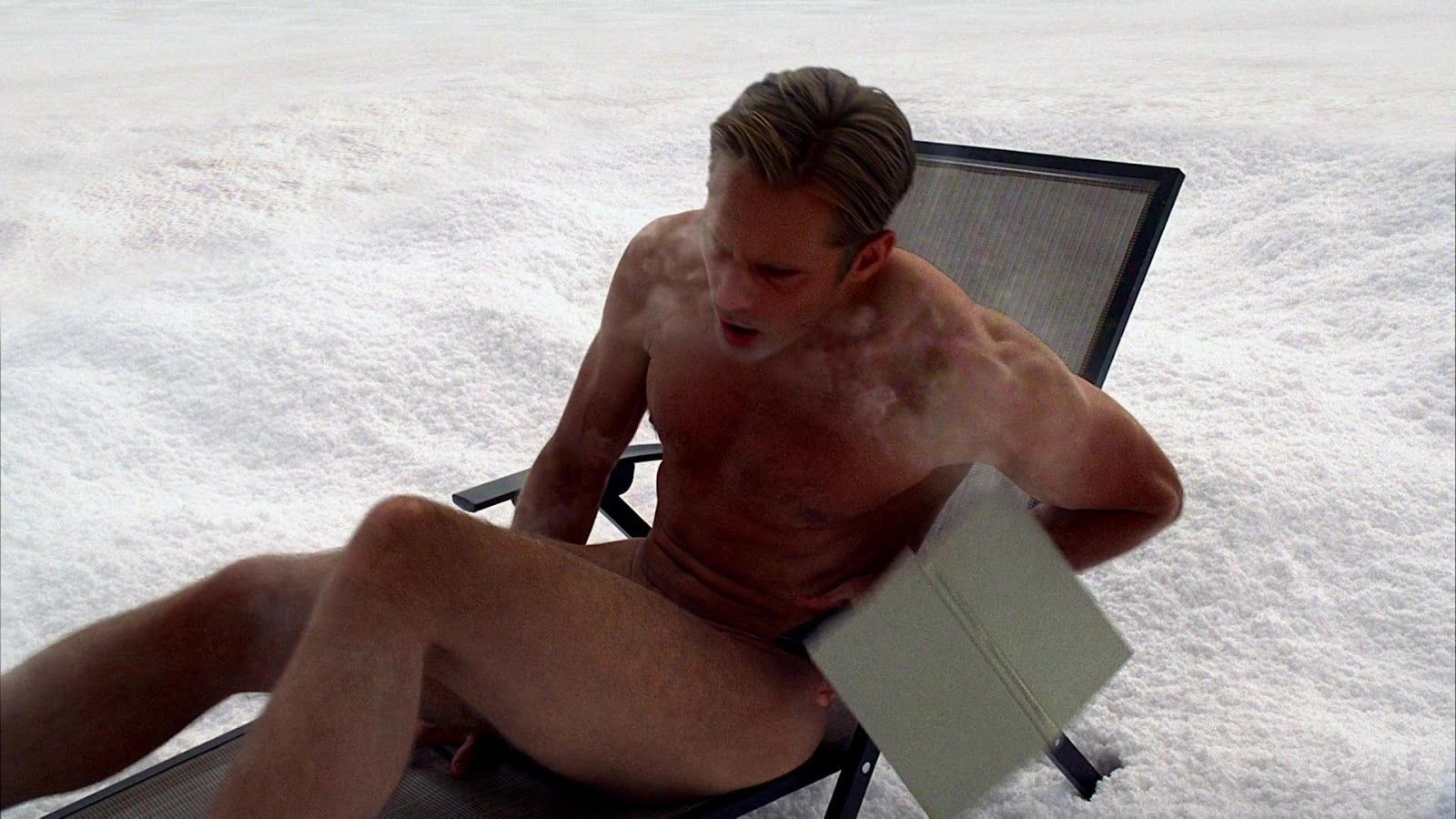 Alexander Skarsgård nudo in True Blood.