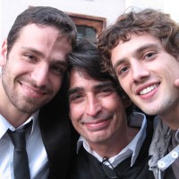 Aluizio Abranches, Rafael Cardoso e João Gabriel Vasconcellos