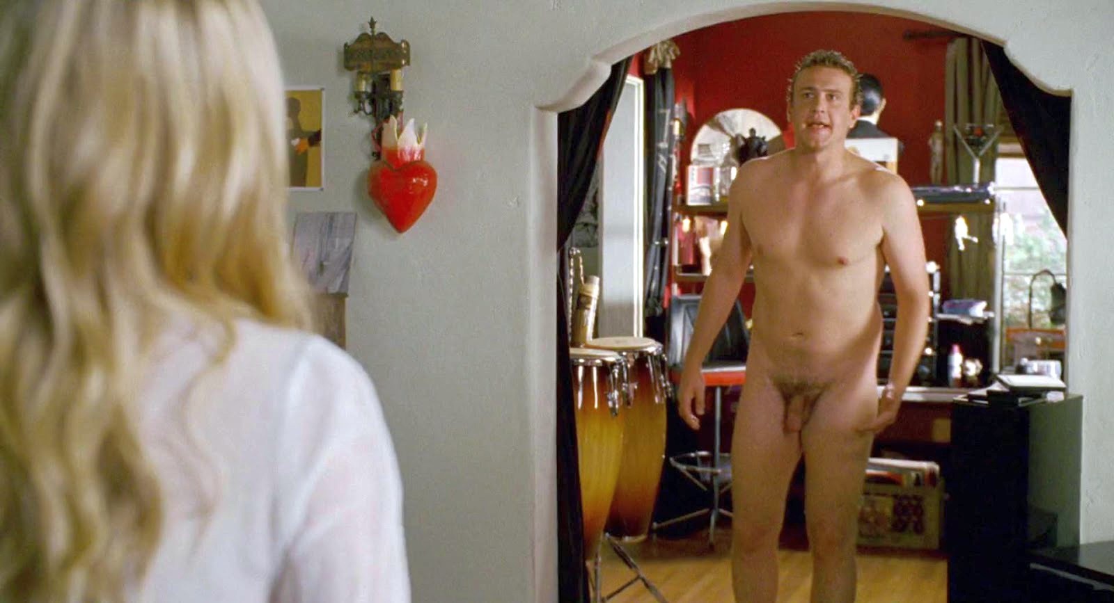 Jason Segel nudo in "Non mi scaricare" (2008) .