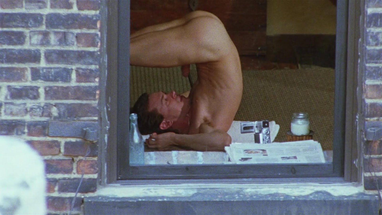 Paul Dawson nudo in "Shortbus" (2006) .
