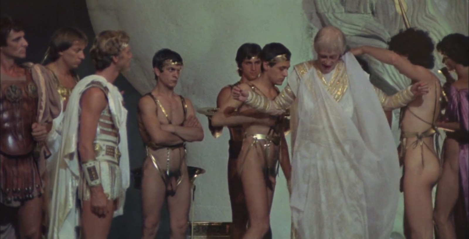 Alcune comparse nude in "Caligola" (1979) 