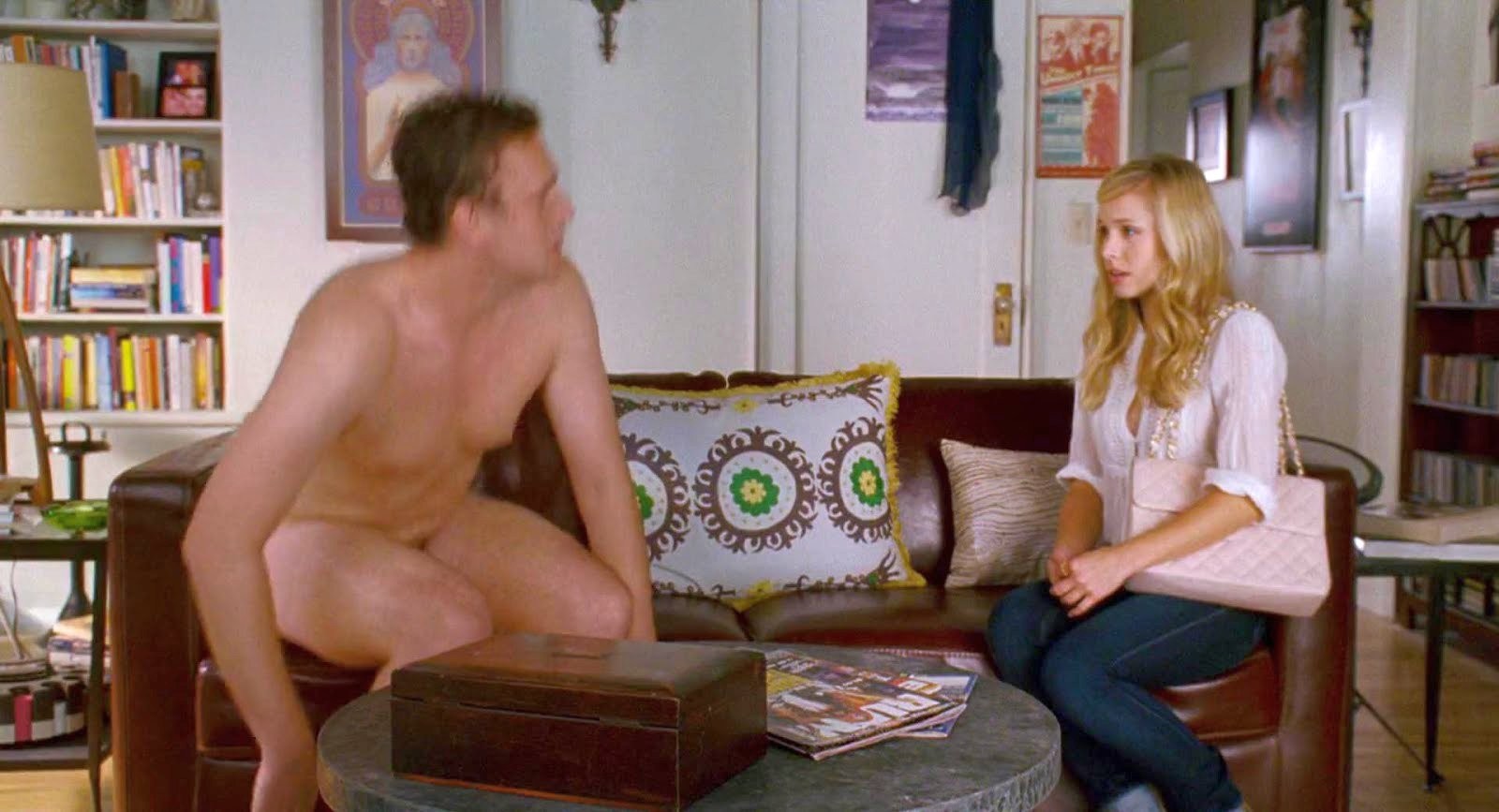 Jason Segel nudo in "Non mi scaricare" (2008) .