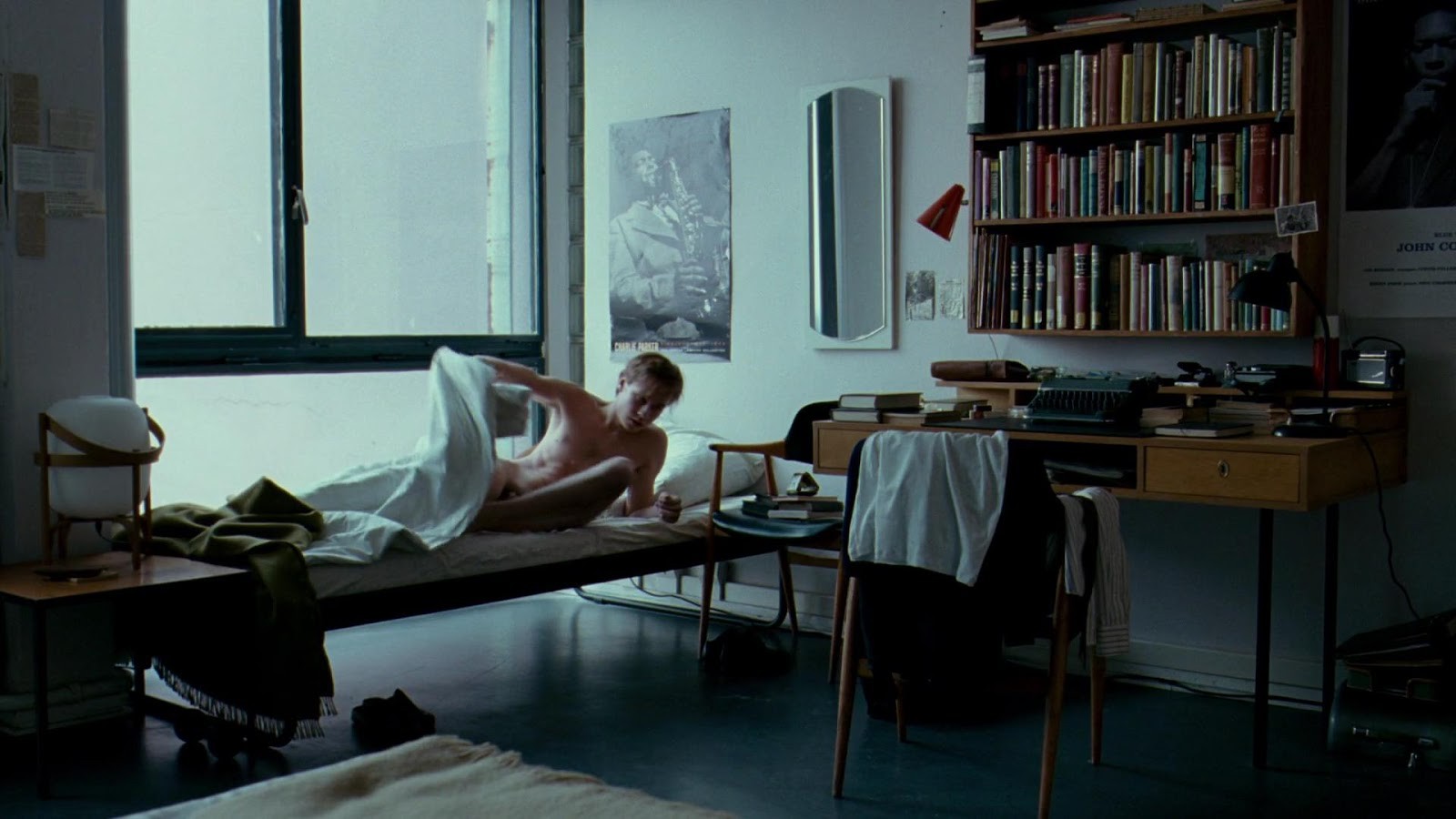 David Kross nudo in "The Reader" (2008) .